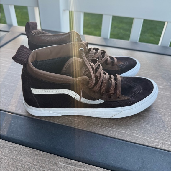Vans Men’s Sk8-Hi Brown Suede High-Top Sneakers size 10.5 - Picture 3 of 8